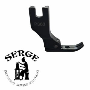 CT P3001A - Double Toe Zipper Foot Black (P36N)